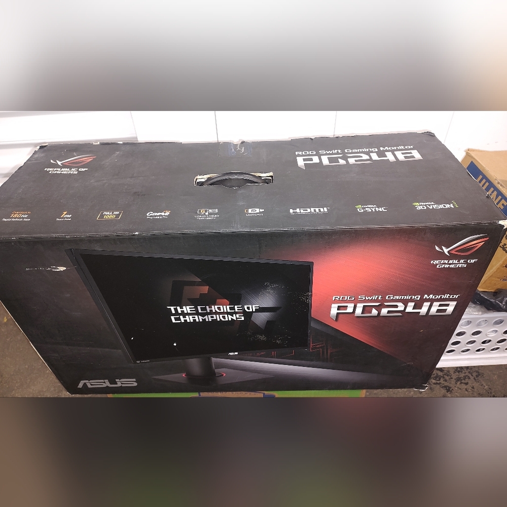 ASUS ROG Swift PG248 24" Full HD eSports Gaming Monitor Black HDMI